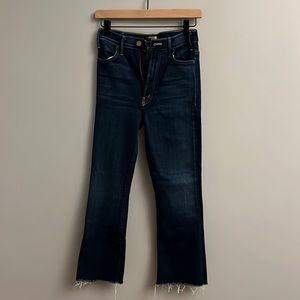Mother The Hustler Ankle Fray Jeans